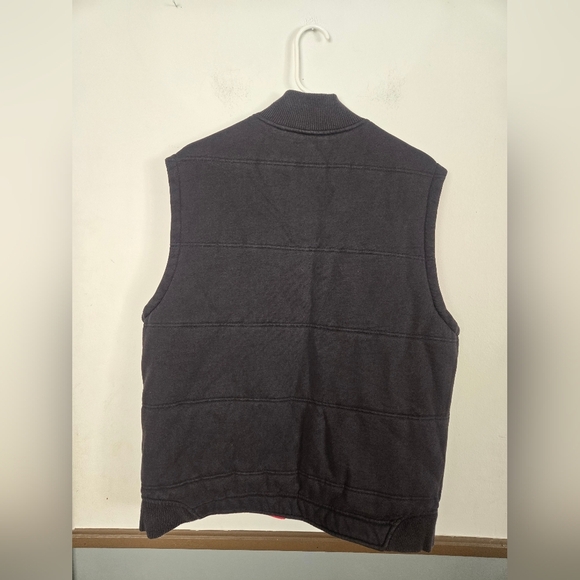 Champion Reversible Vest Mens Large Black And Red Zip Up With Pockets - Picture 4 of 11